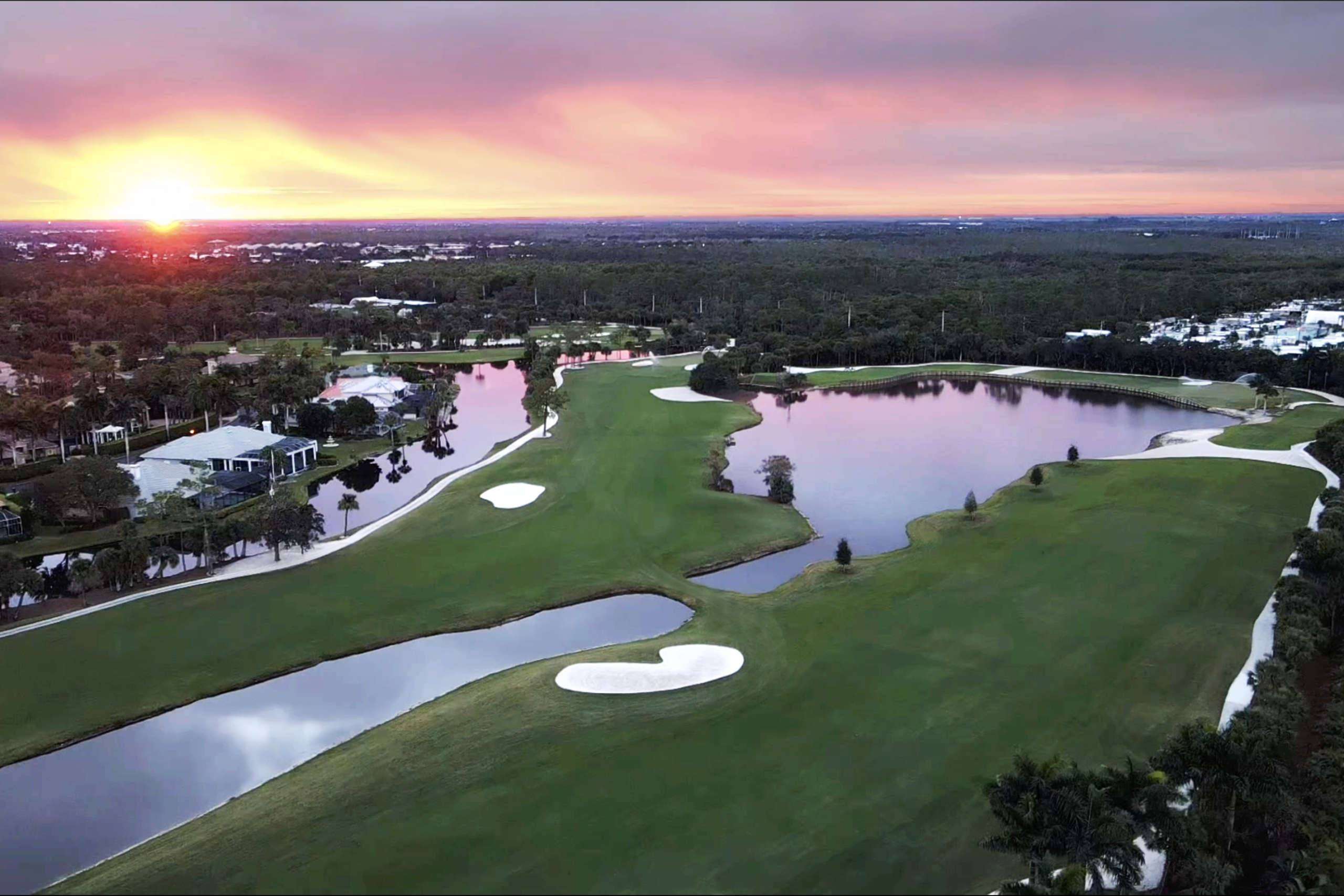 Eagle Creek Country Club in Naples, Florida, USA