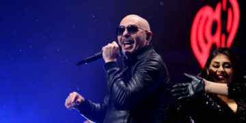 ST PAUL, MINNESOTA - DECEMBER 06: Pitbull performs onstage during iHeartRadio 101.3 KDWB's Jingle Ball 2021 Presented by Capital One at Xcel Energy Center on December 6, 2021 in St. Paul/Minneapolis, Minn. (Photo by Adam Bettcher/Getty Images for iHeartRadio)