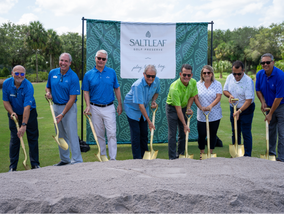 Saltleaf Preserve groundbreaking