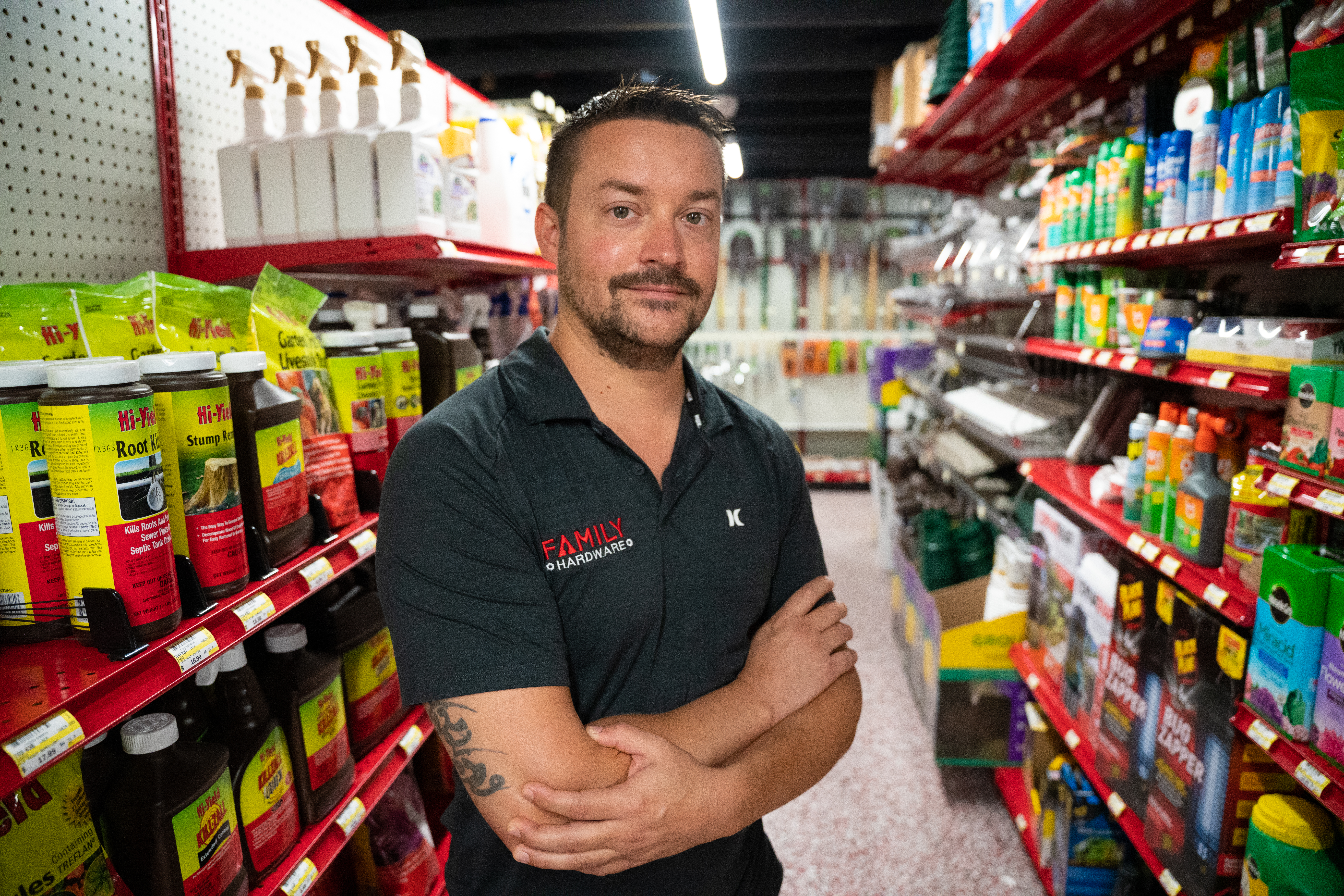 Family Hardware owner Jeremy Peterson