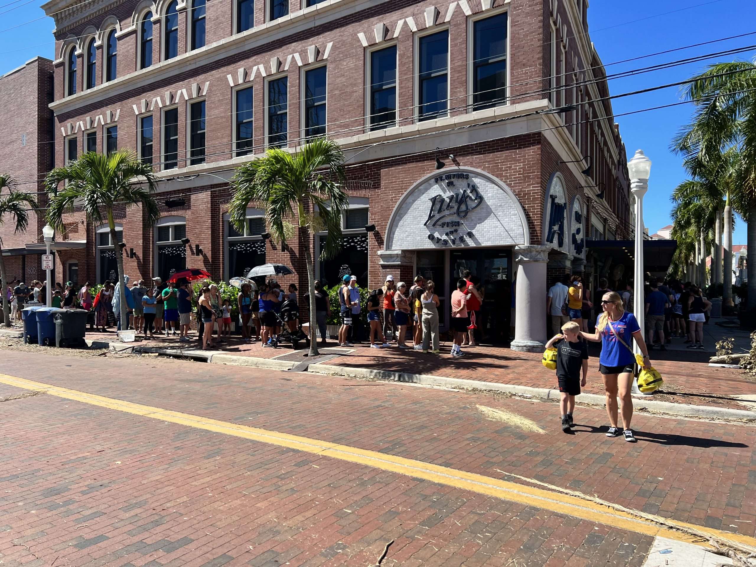 Downtown Fort Myers restaurants after Hurricane Ian