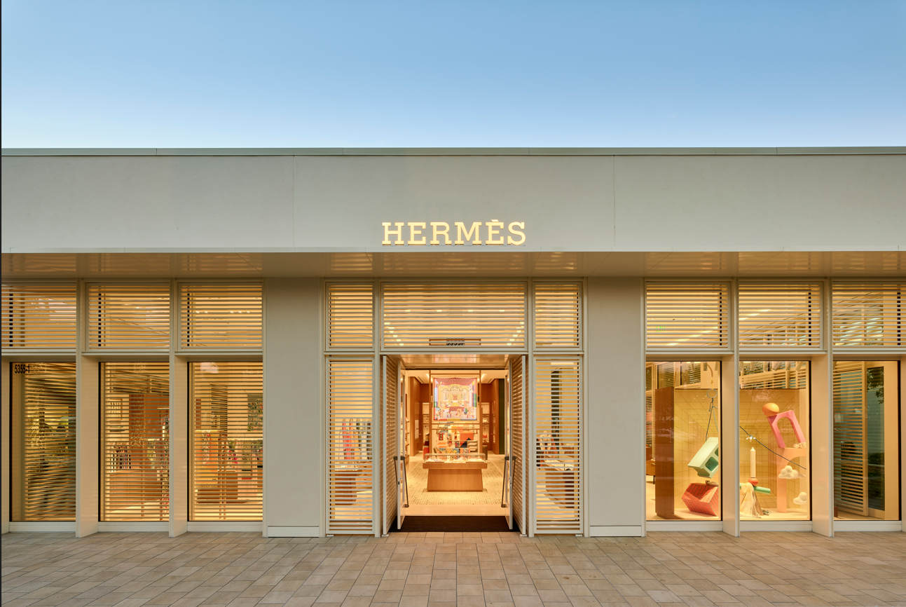 hermes store front