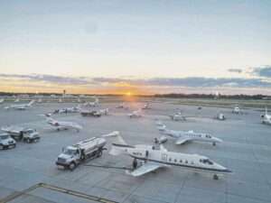 Tarmac at Naples Airport
