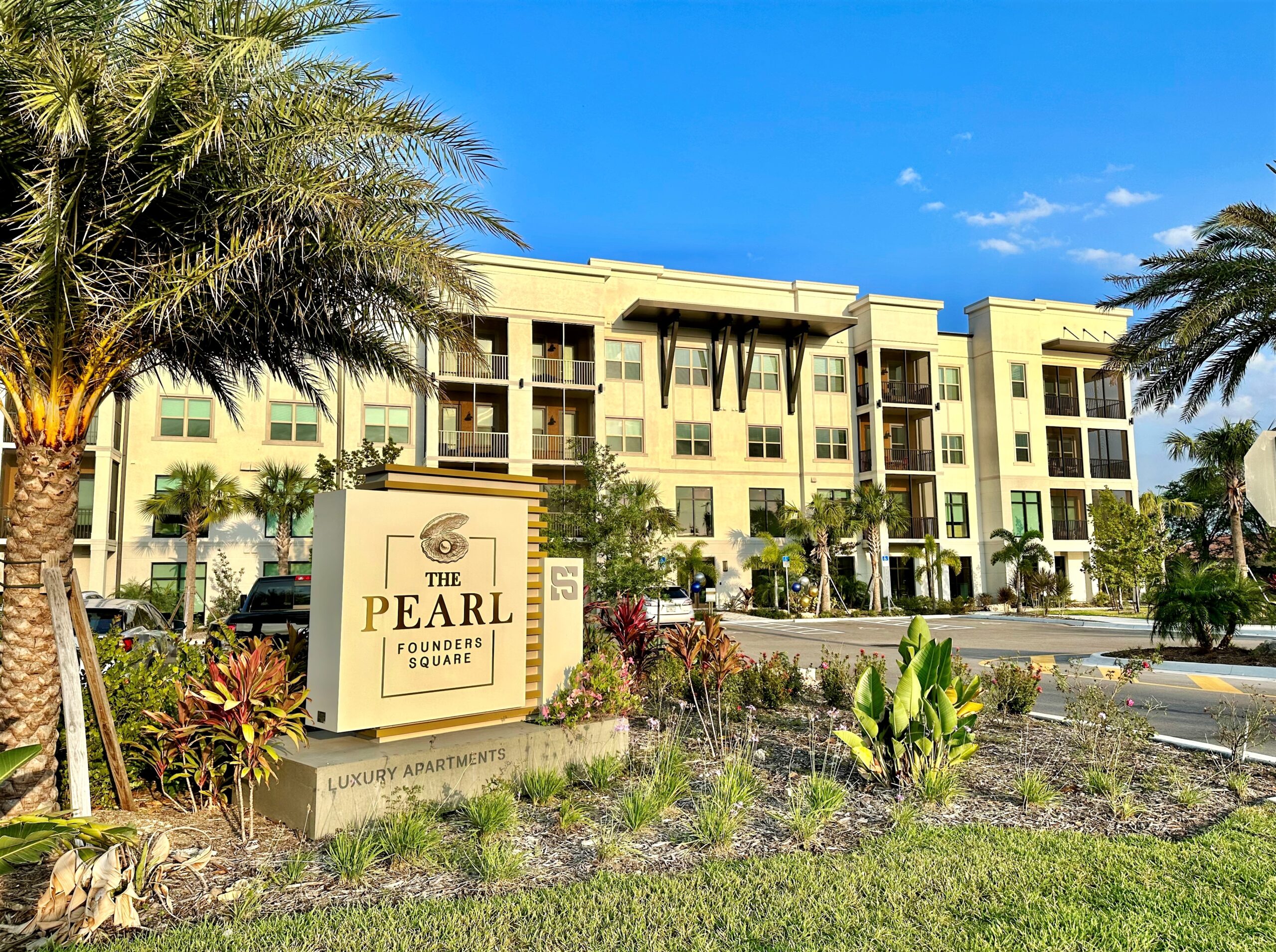 The Pearl Founders Square apartment complex in the Naples area.