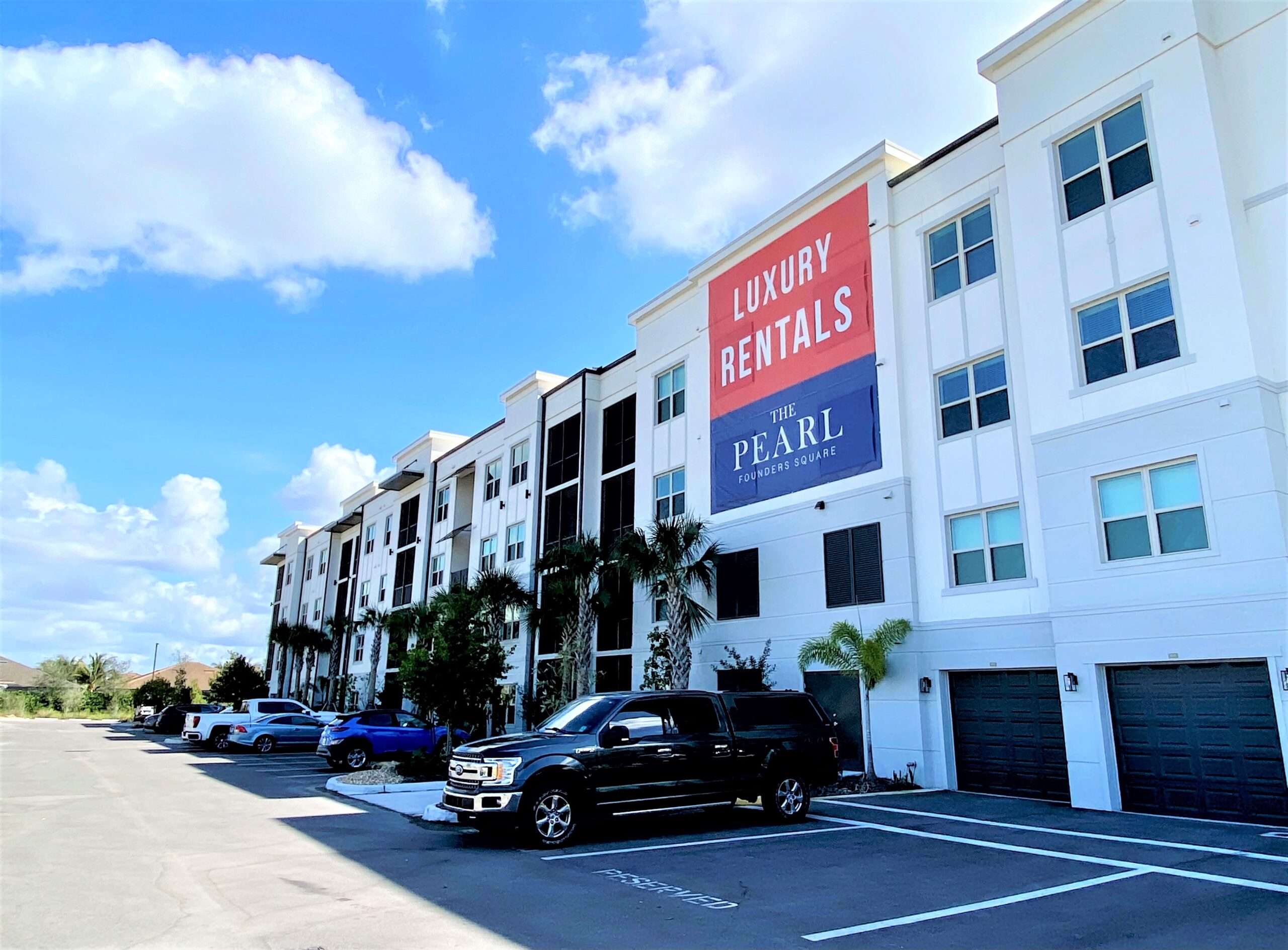 The Pearl Founders Square apartment complex in the Naples area.