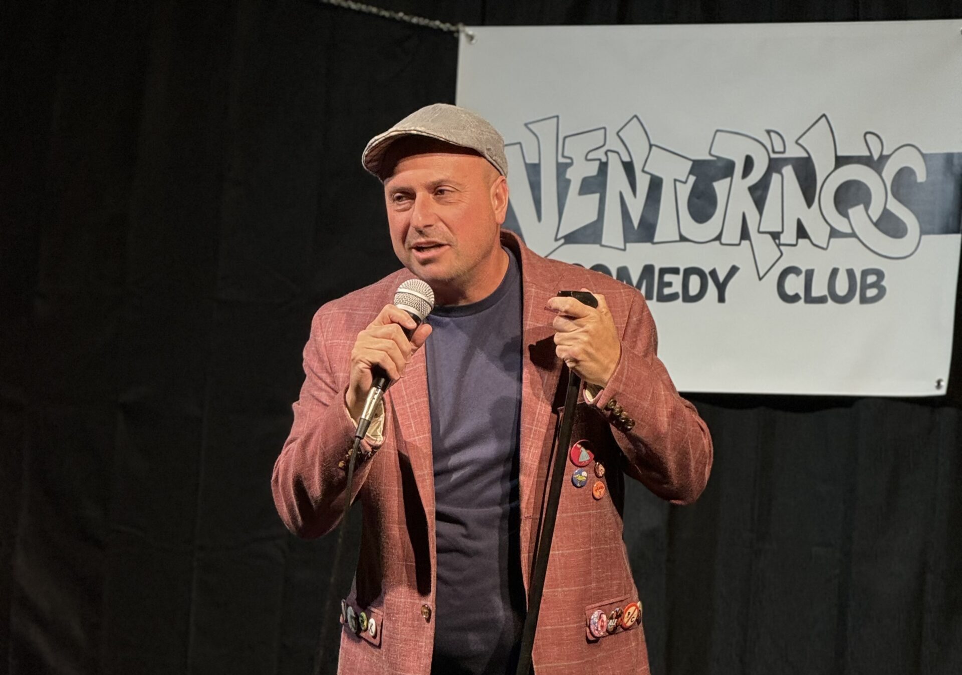 Venturino’s Comedy Club is inside Embassy Suites by Hilton, 10450 Corkscrew Commons Drive in Estero.