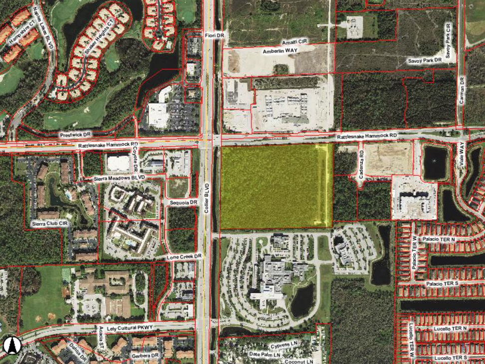 Proposed Costco location in Naples