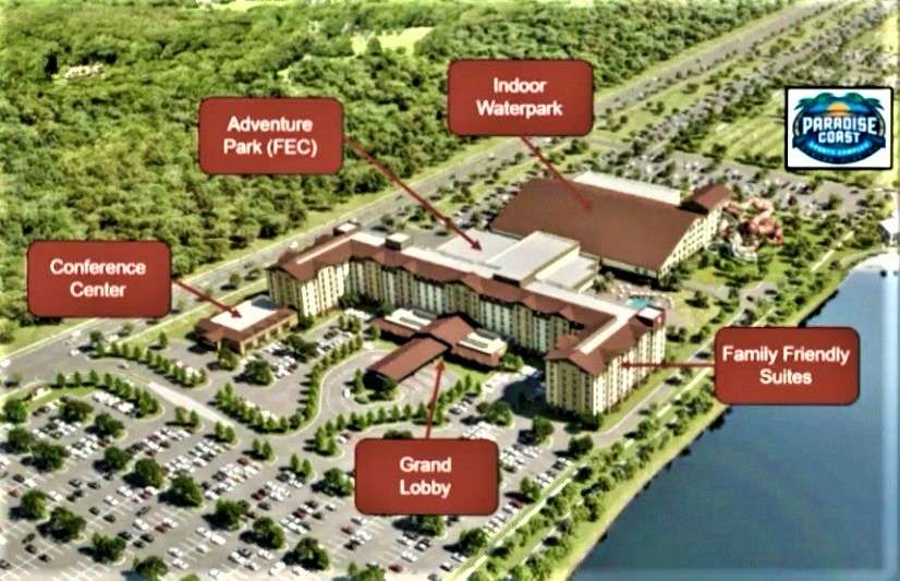 Great Wolf Lodge in Naples rendering