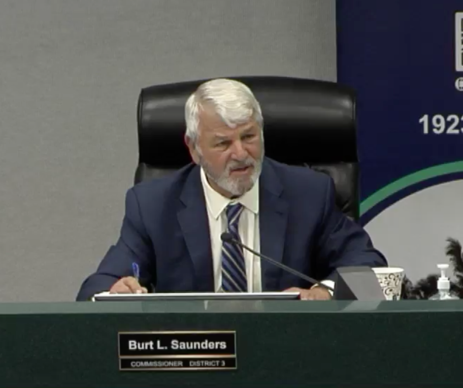 Collier County Commissioner Burt Saunders