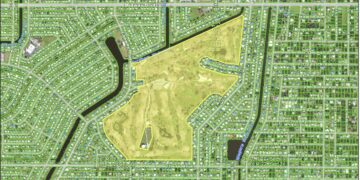 Port Charlotte Golf Club locator map