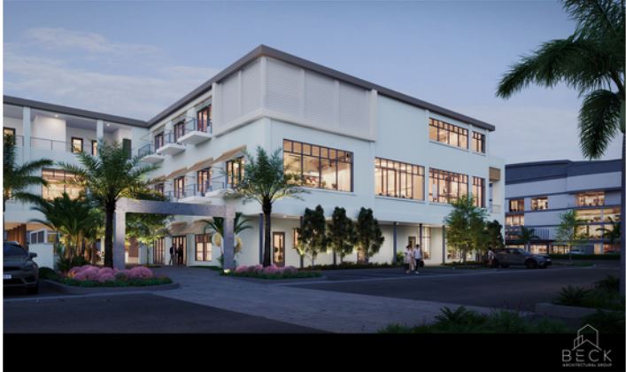 Rendering of Gulfshore Playhouse workforce housing and mixed-use project.