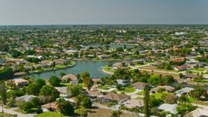Aerial photo of Cape Coral