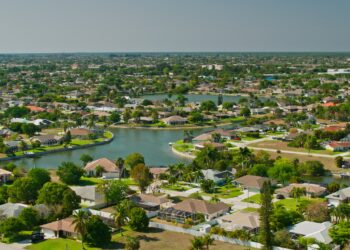 Aerial photo of Cape Coral