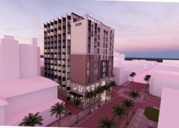 downtown Fort Myers hotel rendering