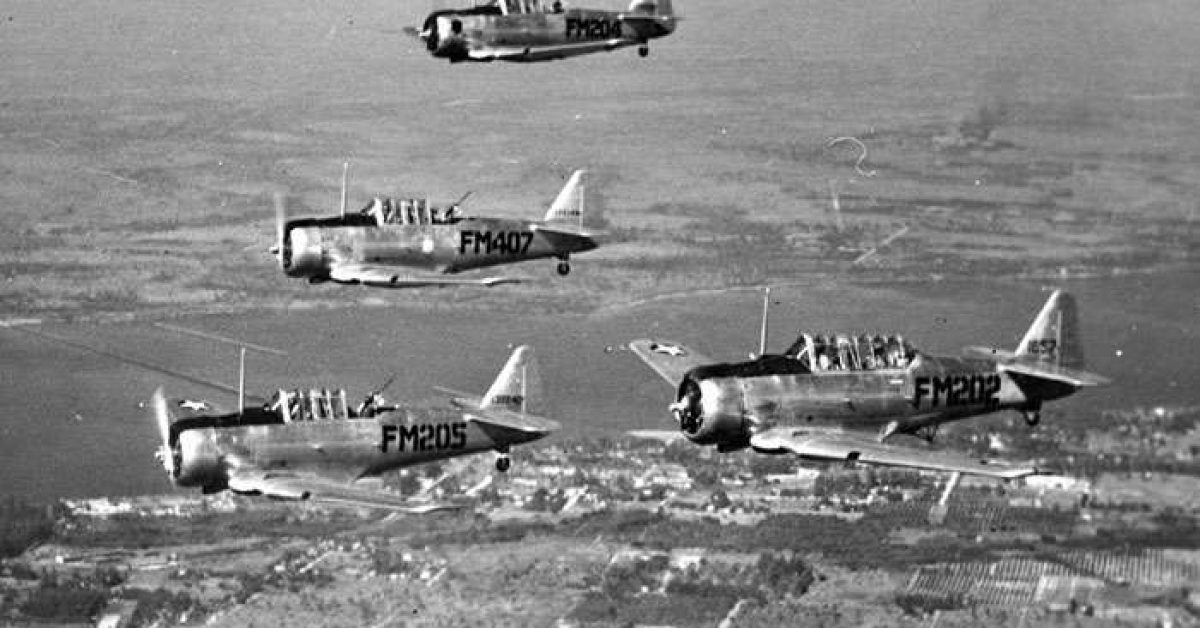 _1945_Buckingham Flexible Gunnery School planes