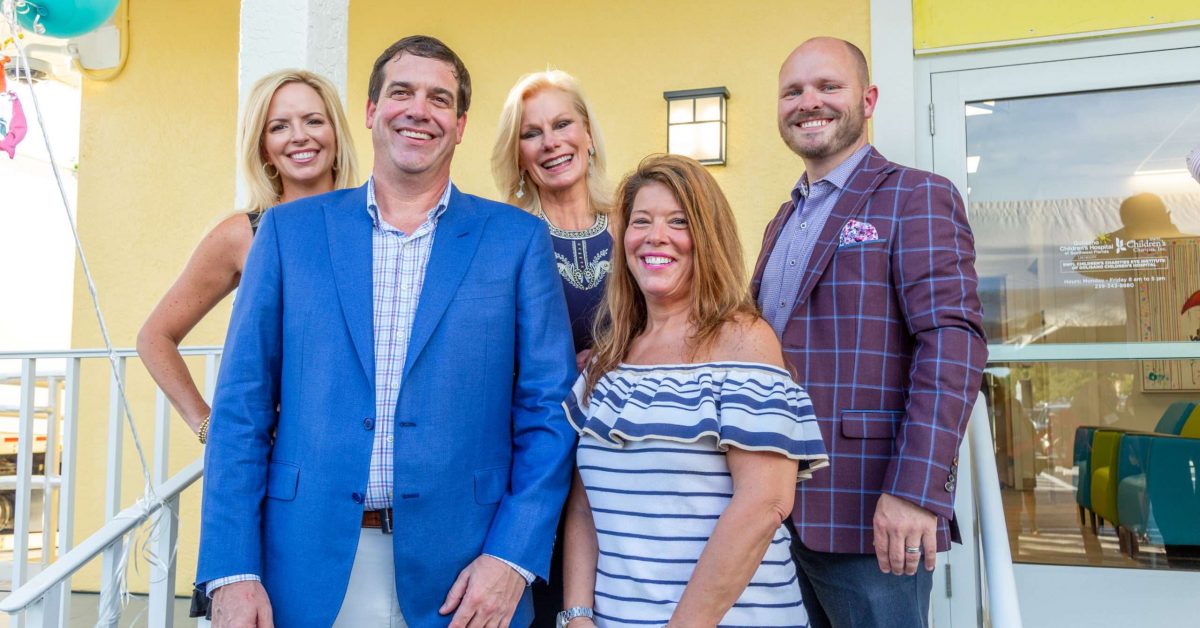 Brooke Denson, Ed Bell, Sandy Stilwell Youngquist, Susan McGrogan and Josh Dorcey