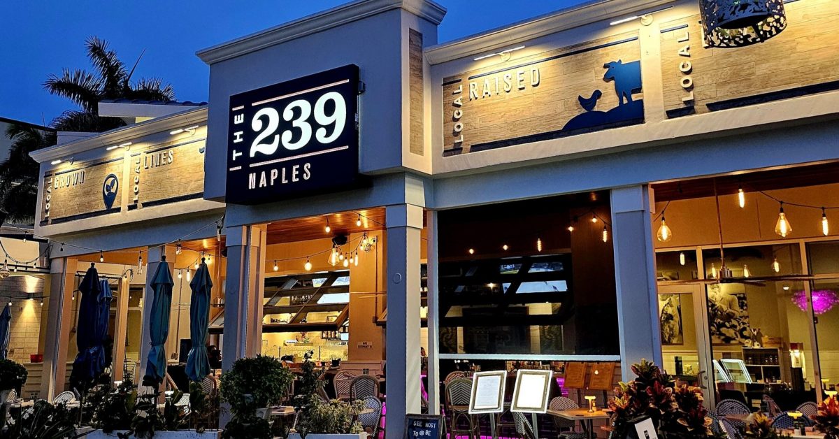 239 Naples exterior night