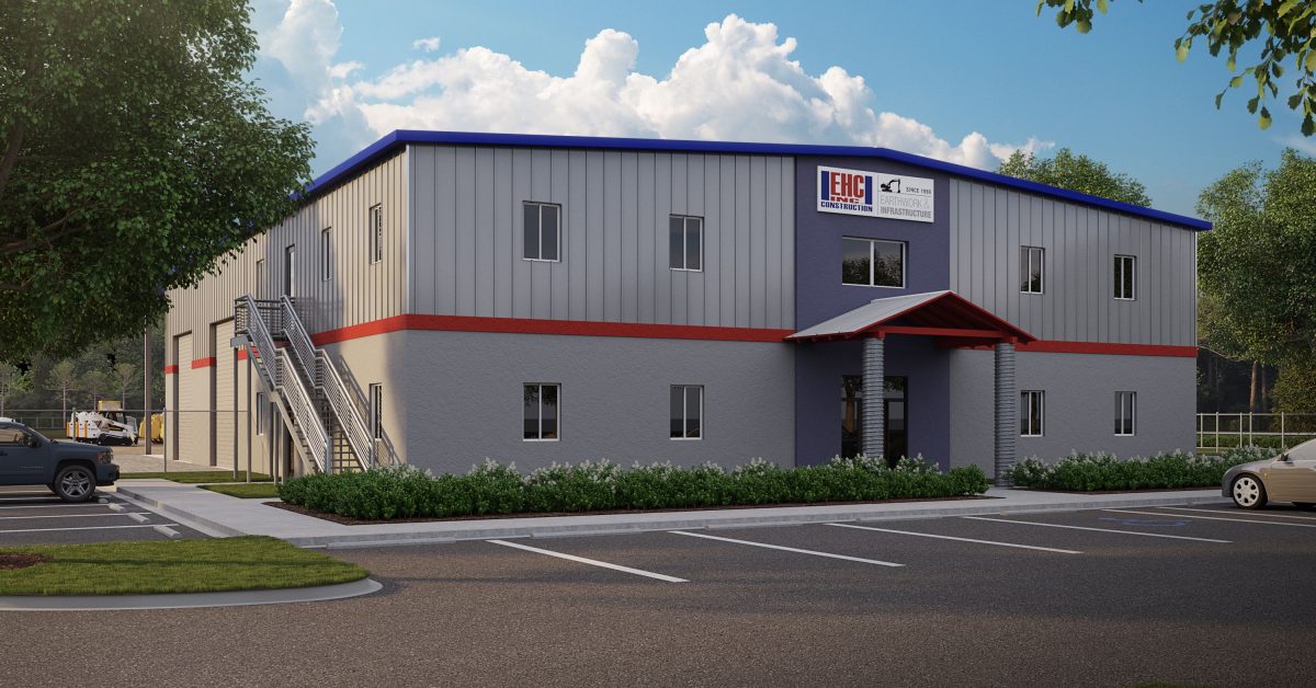 EHC Construction commercial office space.