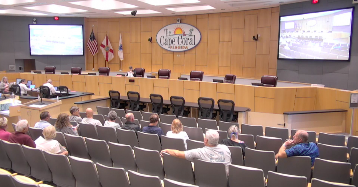 Cape Coral City Council meeting