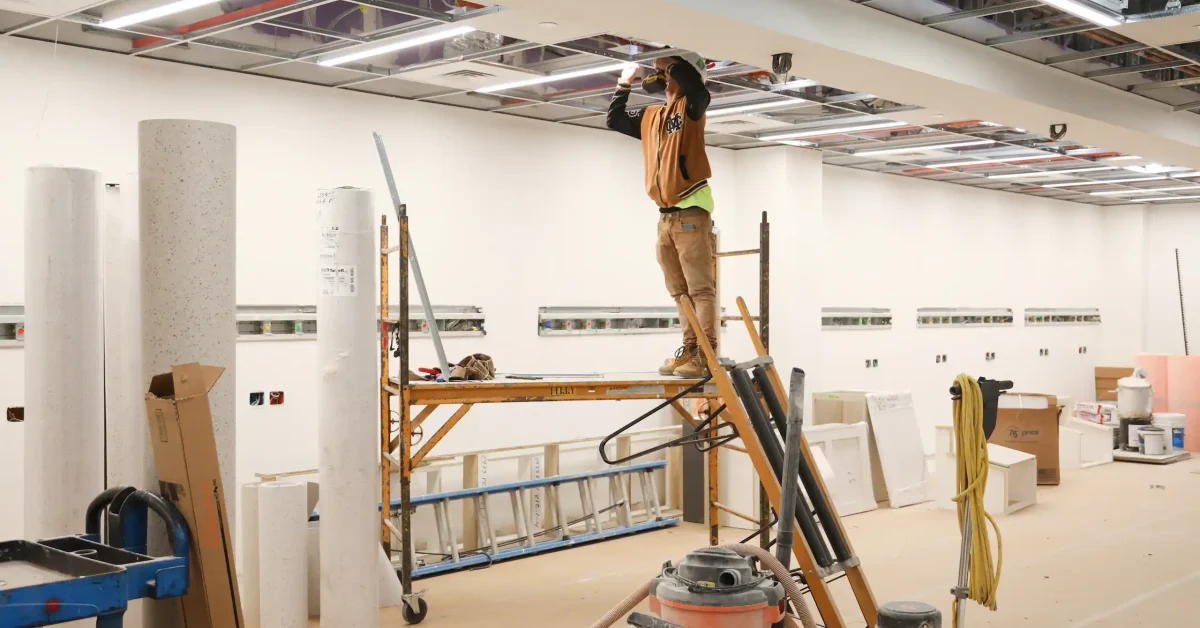 Construction on HSS at NCH