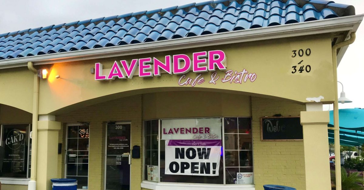 Lavender Cafe & Bistro in Naples