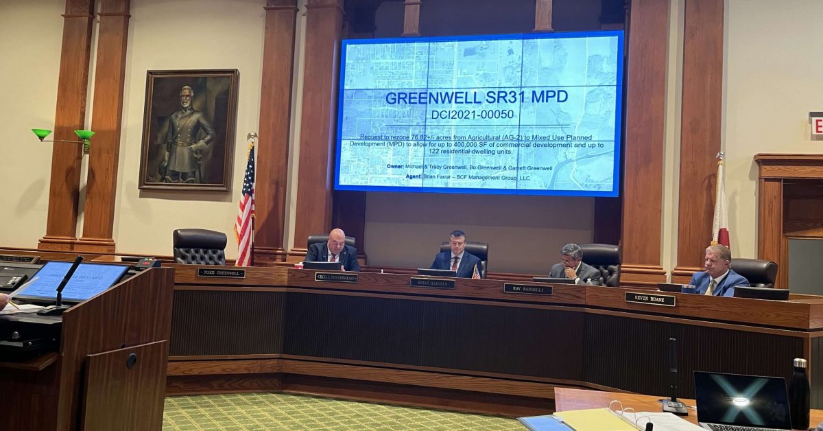 Lee Commissioners meeting Greenwell rezoning8850