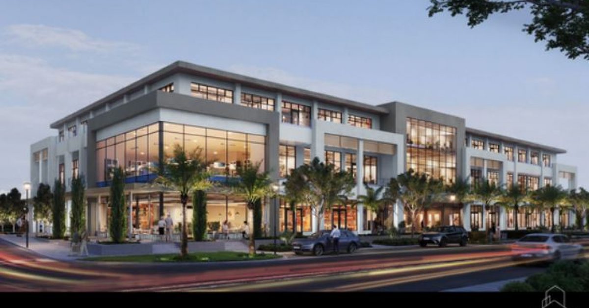 Rendering of Gulfshore Playhouse workforce housing and mixed-use project.