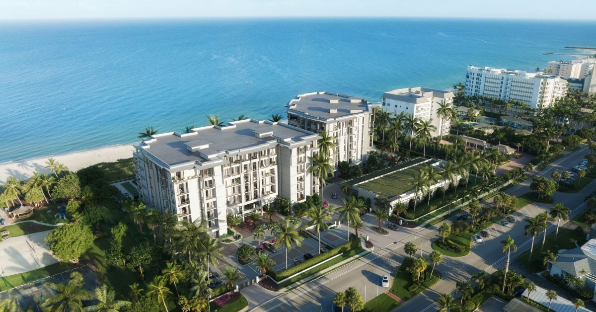 Rosewood Residences Naples aerial