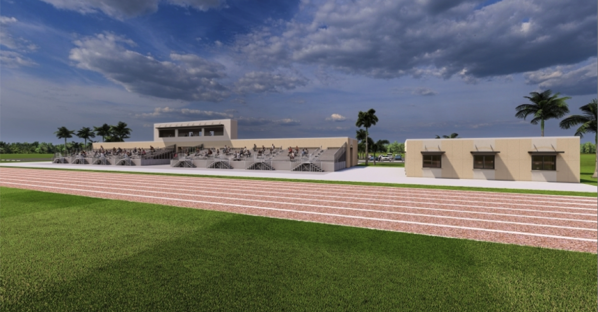 Screenshot Oasis Track rendering