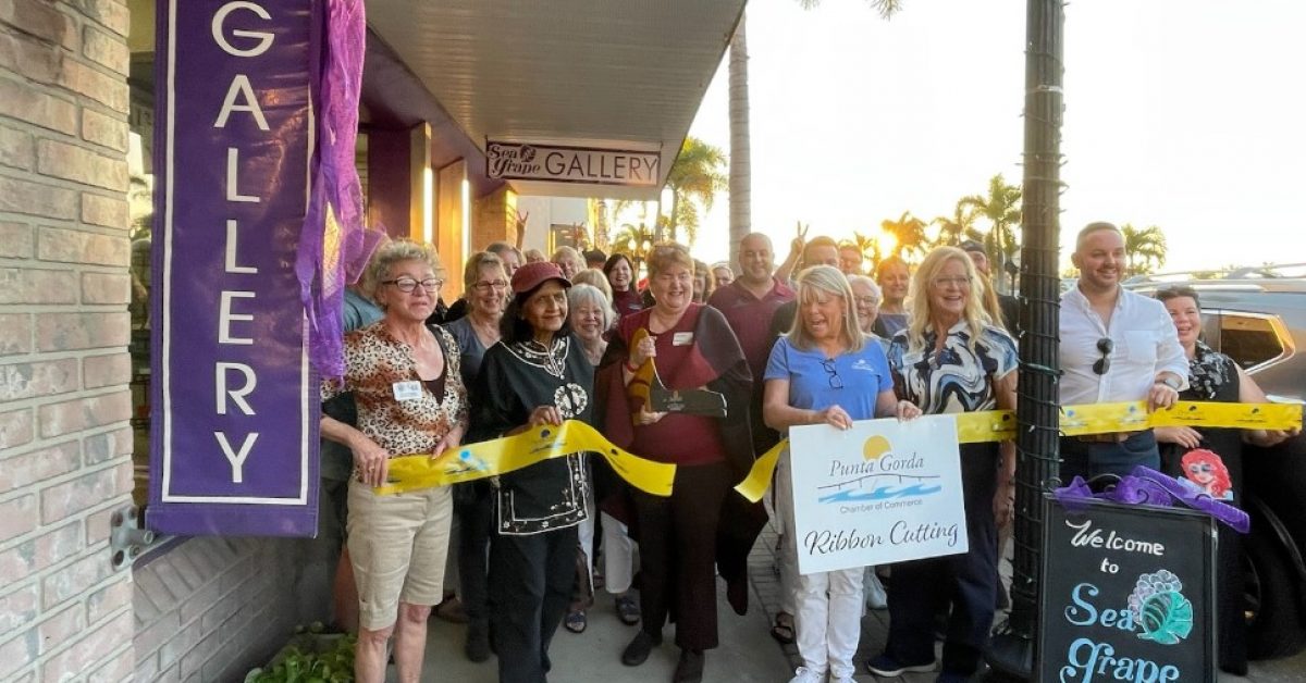 Sea Grape ribbon-cutting