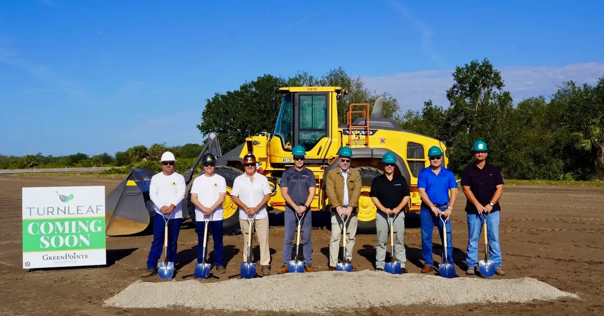 Groundbreaking ceremony for TurnLeaf community along Burnt Store Road