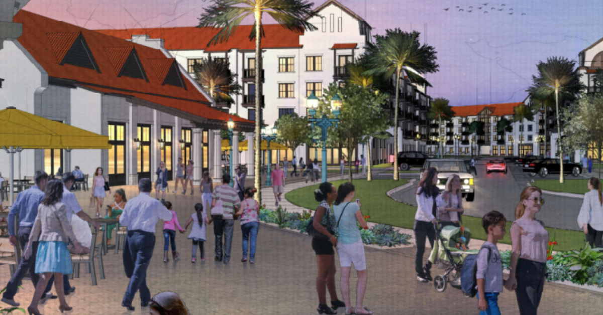 Downtown Estero planned development rendering