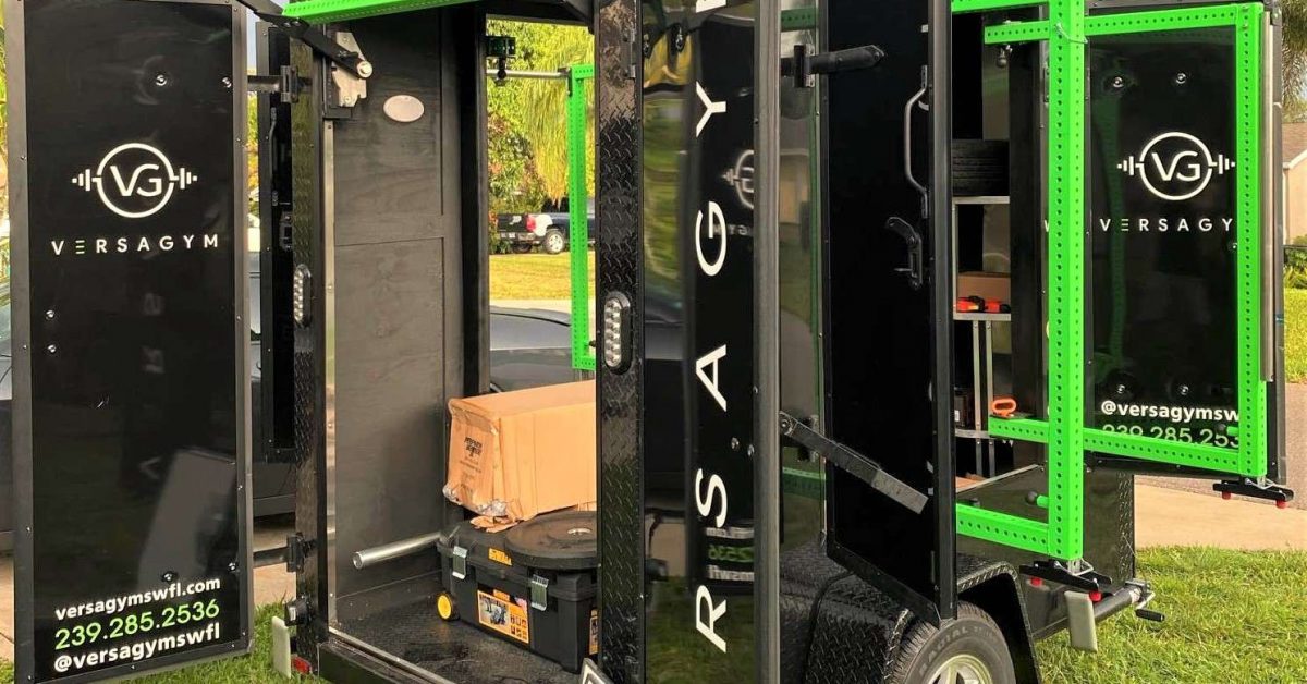 Versa Gym 2 - mobile fitness trailer